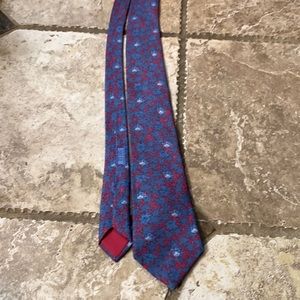 Men’s one hundred percent silk tie. Made by Hermes